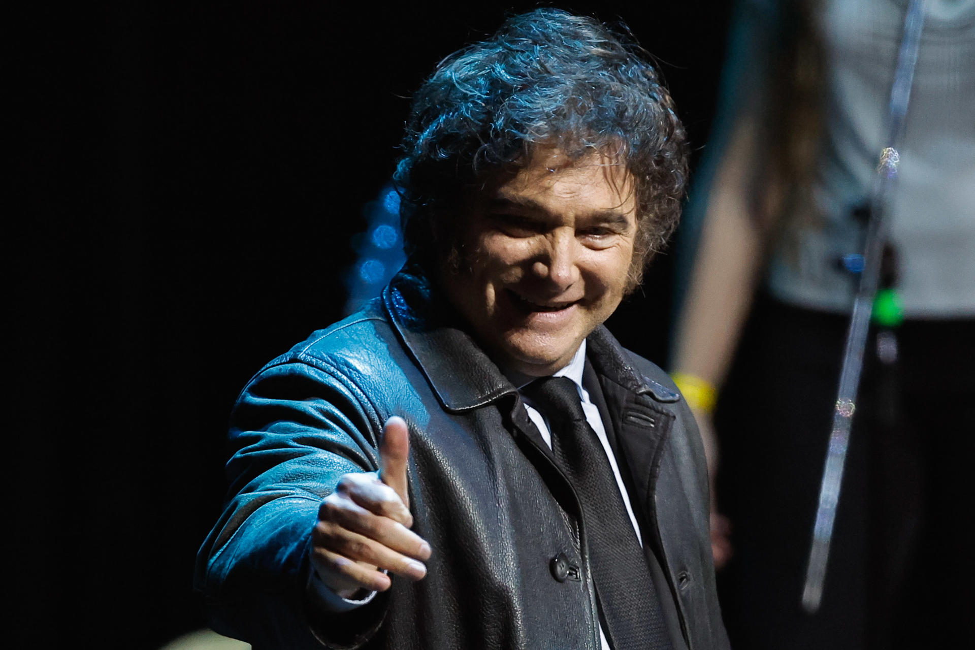 Javier Milei: "Estoy feliz con los venezolanos que viven en Argentina" (+VIDEO)