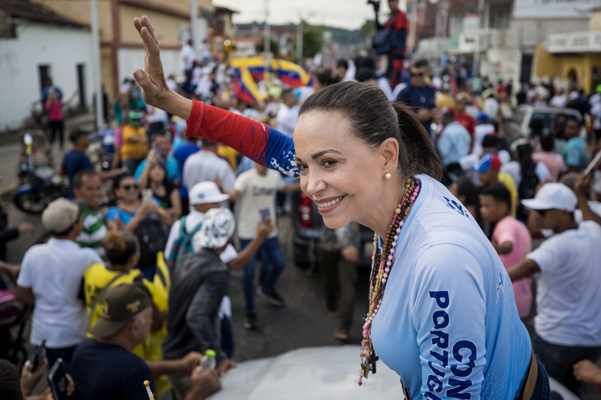 María Corina Machado, la "candidata emocional" que ha desconcertado al chavismo