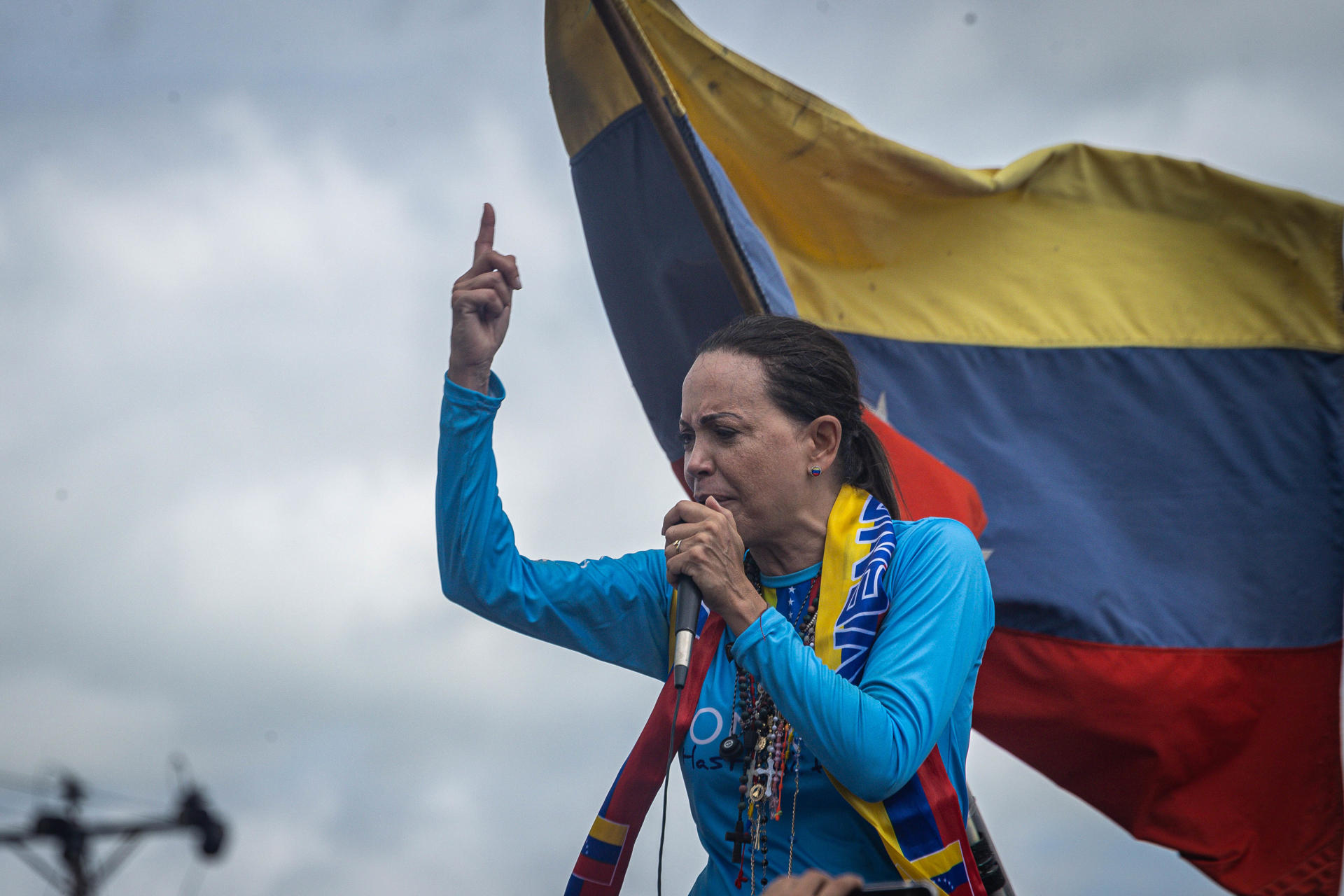 María Corina Machado: las "amenazas" de Maduro "ya no asustan a nadie" en Venezuela