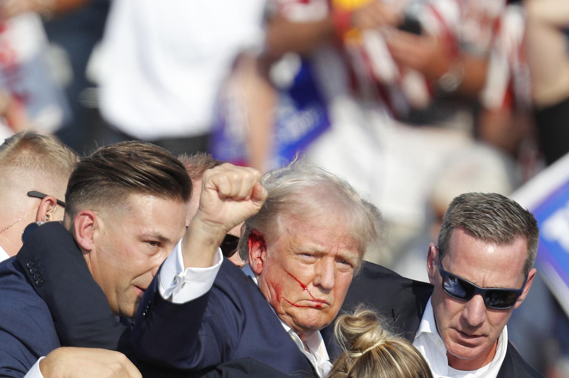 El FBI confirma que Trump sí fue herido por una bala, tras las críticas del expresidente