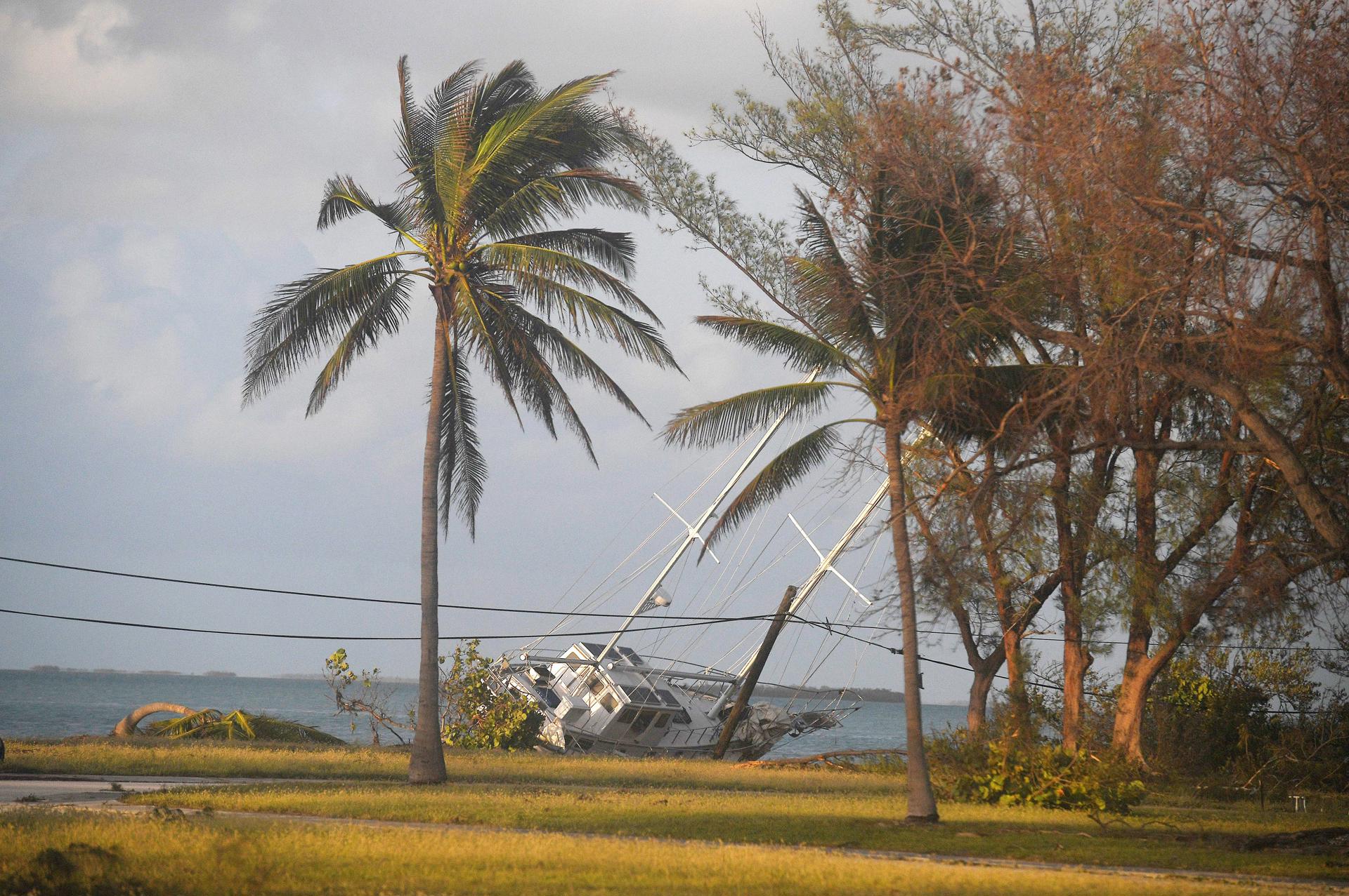 Debby se debilita a tormenta tropical tras tocar tierra en Florida como un huracán