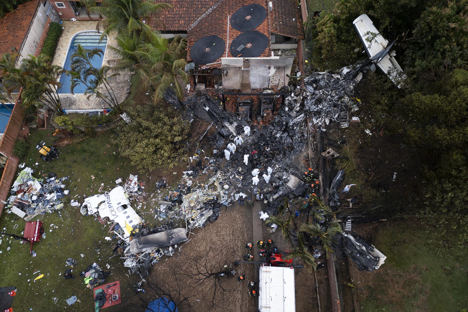 Tres venezolanos y una portuguesa están entre las 62 víctimas de accidente aéreo en Brasil