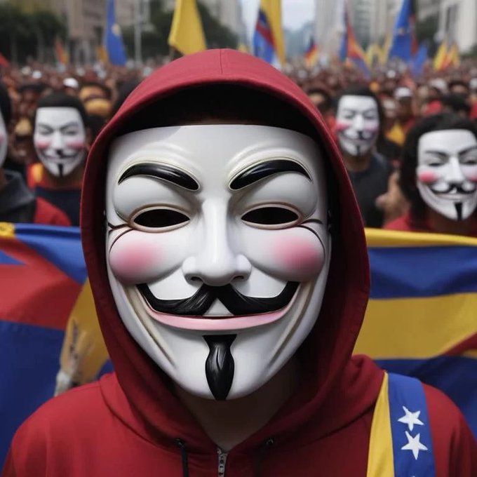Nicolás Maduro es colombiano, según Anonymous Venezuela
