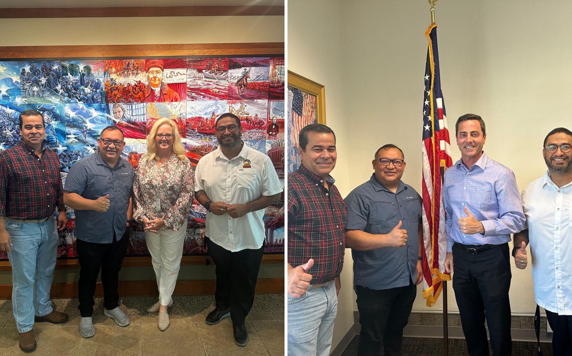 Panas en Utah, Bright 21 y Capitán Zarigueya continuan de gira para estrechar lazos entre la comunidad y sus autoridades (+VIDEOS)