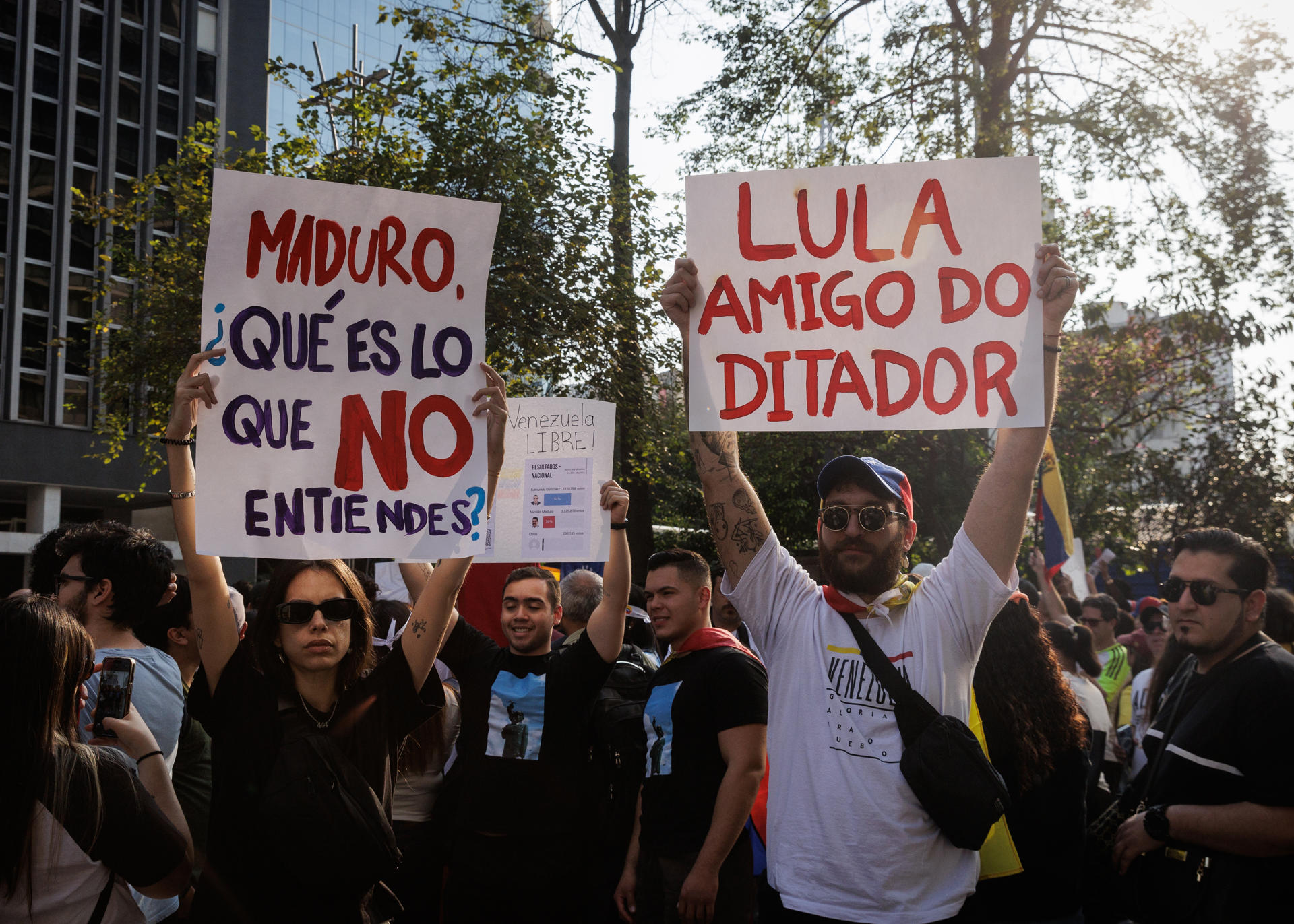El grito de "libertad" de miles de venezolanos retumba en diversas ciudades de América