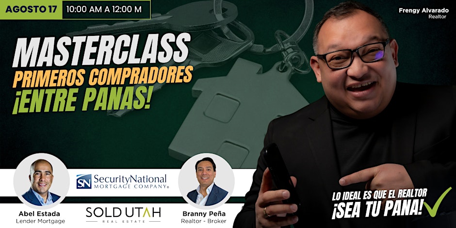 Se viene la Masterclass: Primeros Compradores ¡ENTRE PANAS!