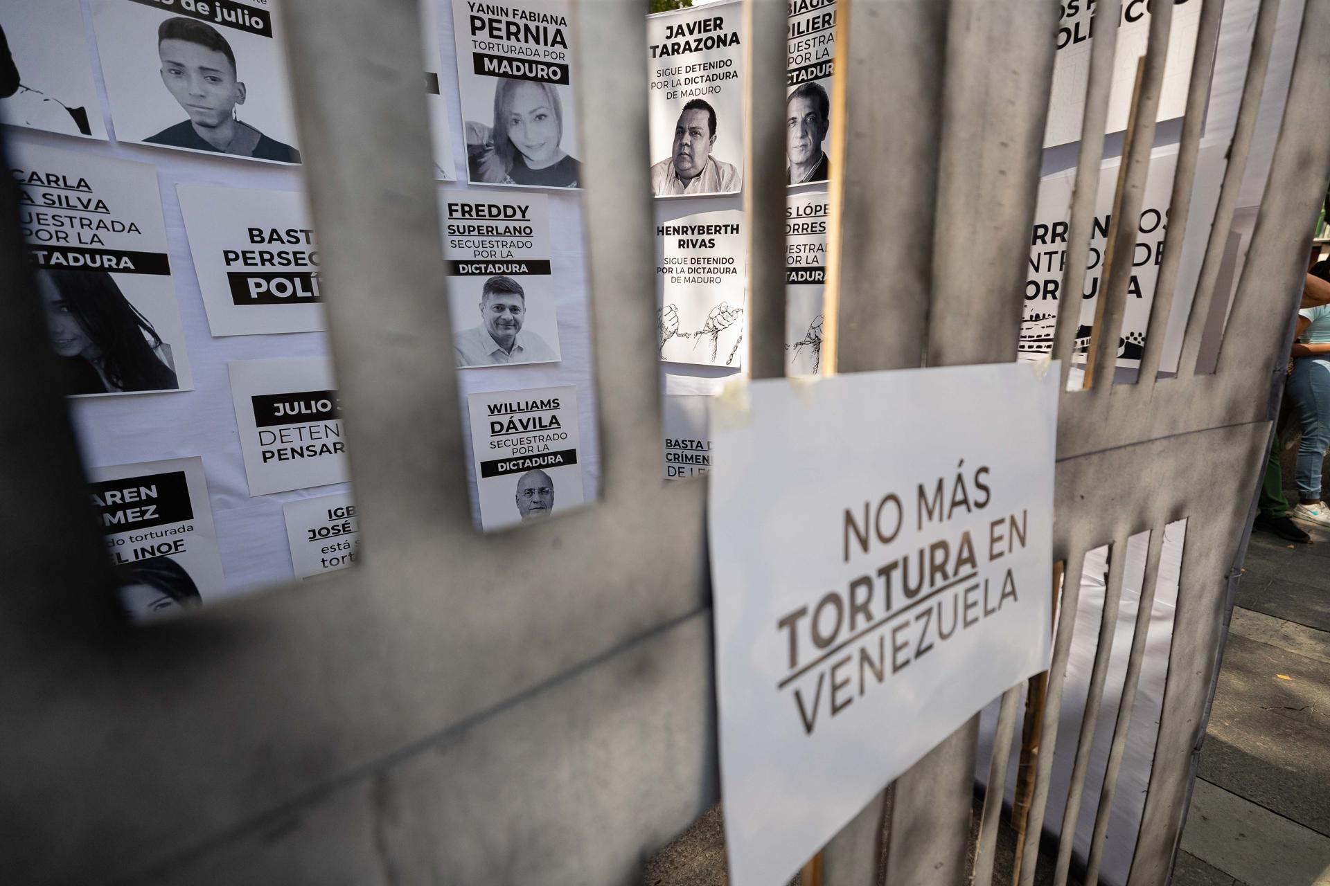 En Venezuela hay 1.867 presos por "motivos políticos", según la ONG Foro Penal