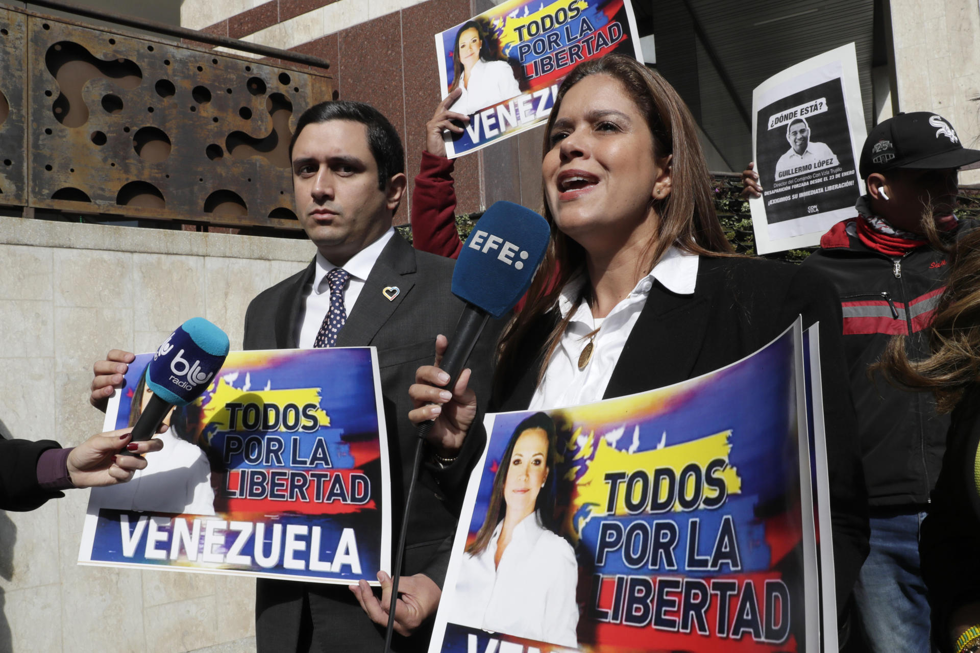 Congresistas colombianos y antichavismo entregan carta a la ONU por los DD.HH en Venezuela