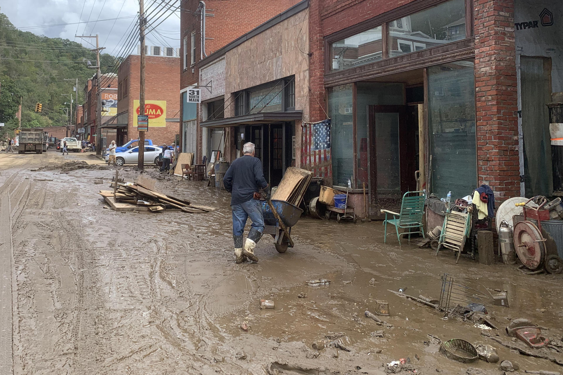 Asheville, el refugio idílico que se convirtió en trampa con el paso del Helene