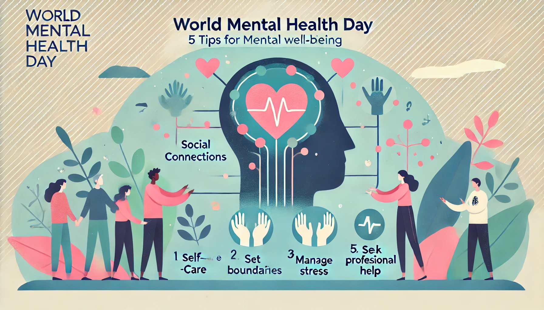Día Mundial de la Salud Mental: Cinco recomendaciones esenciales para cuidar la salud mental