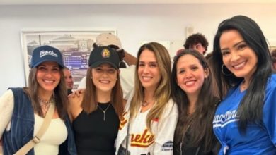 Artistas venezolanas viralizaron el tema "Veneka" en el marco del Caracas - Magallanes (+VIDEO)