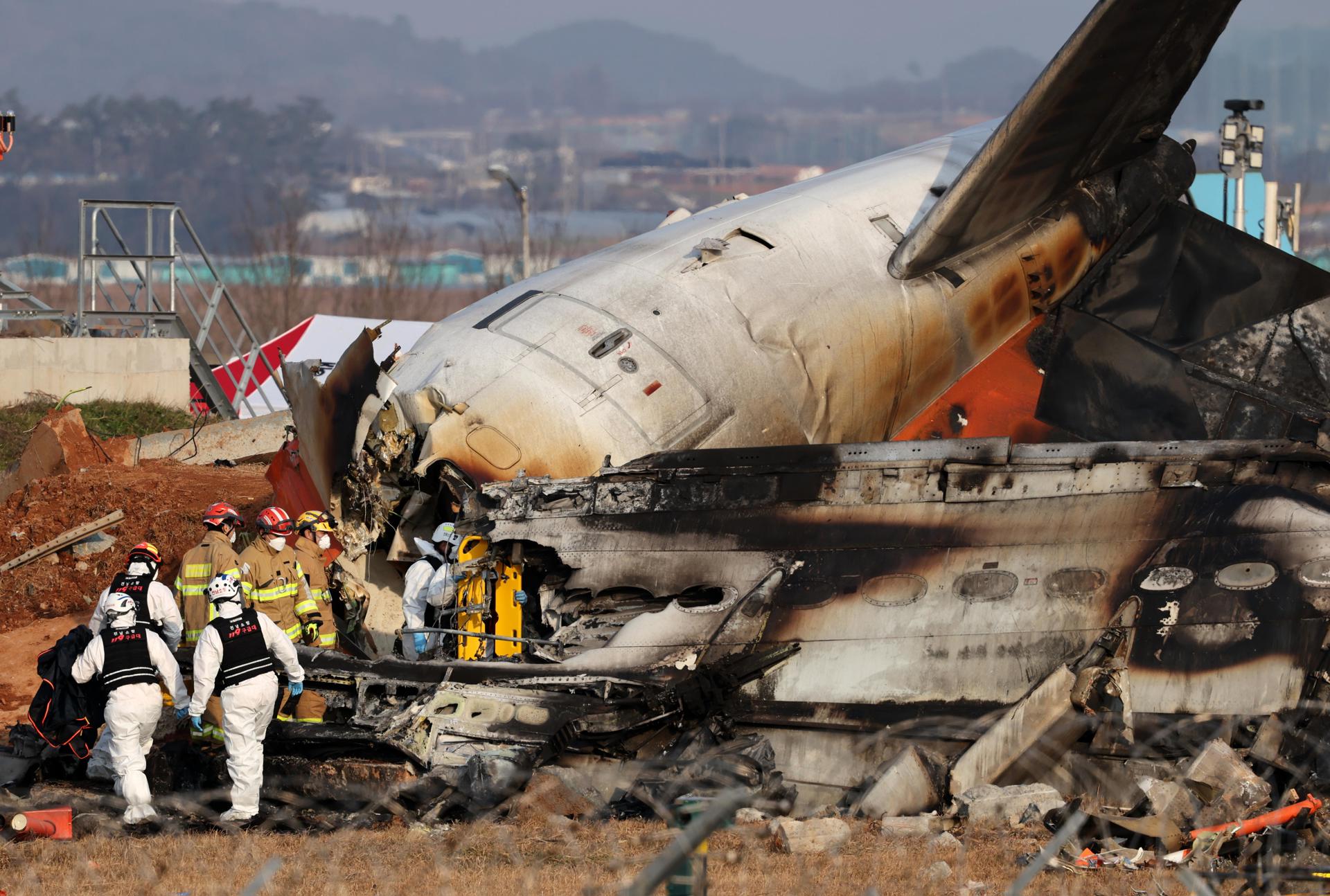 Identifican a 140 de las 179 victimas del accidente de Jeju Air en Corea del Sur (+VIDEO)