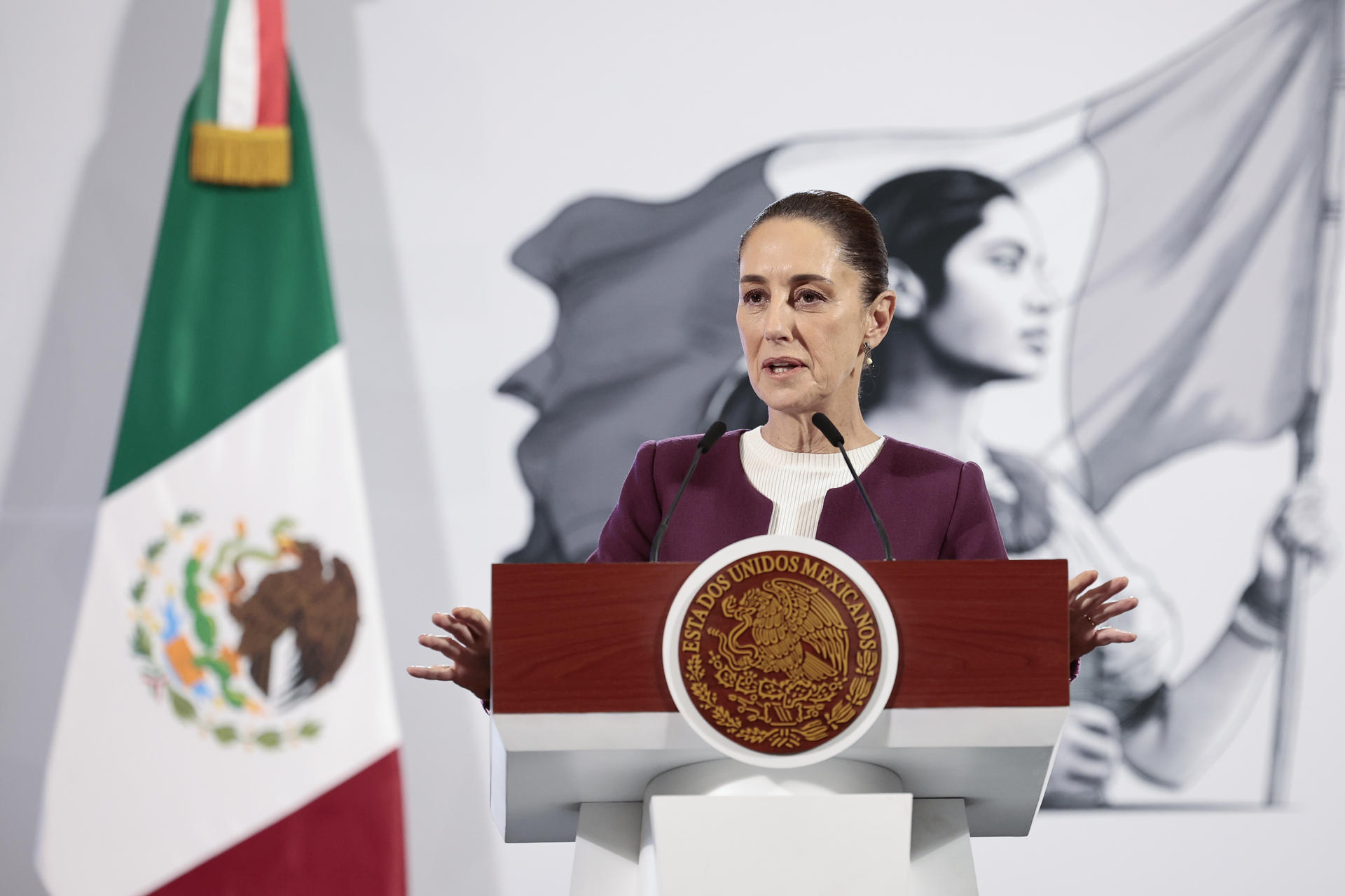 Sheinbaum dice que no se requiere "mucho más" presupuesto ante las deportaciones de Trump