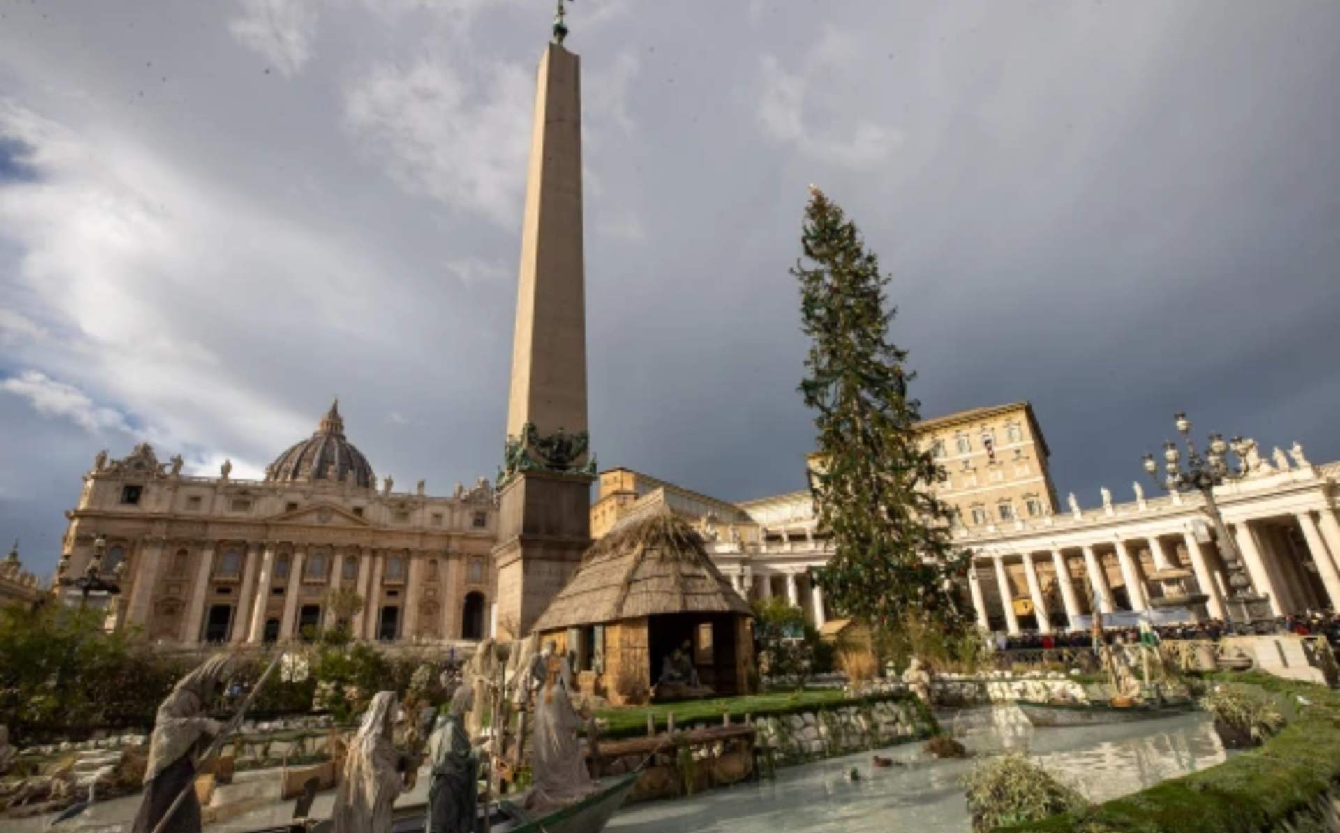 Inauguran en el Vaticano el pesebre y el árbol de Navidad 2024 (+VIDEO)