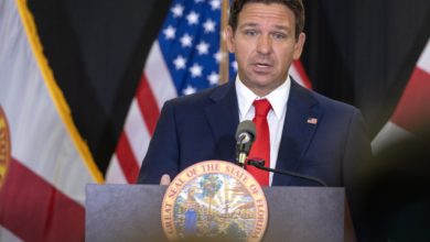 DeSantis pide poder extraordinario para transportar extranjeros fuera de EEUU, dice diario