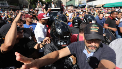 El Ministerio del Interior de Venezuela confirma la detención del motorista de Machado