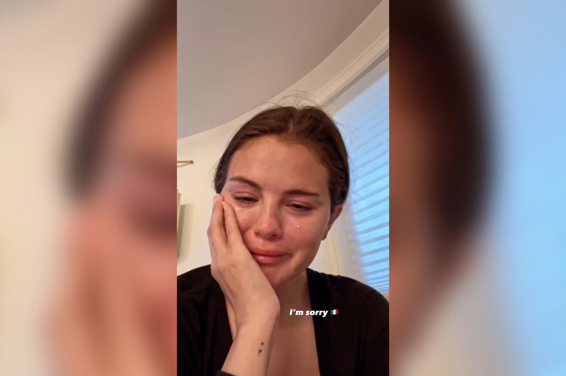 Selena Gomez comparte un video llorando tras las órdenes de deportación masiva de Trump (+VIDEO)