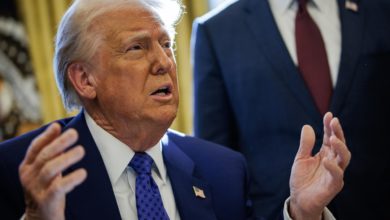 Trump comparte en redes una imagen de Milei, en medio de la polémica por la criptomoneda