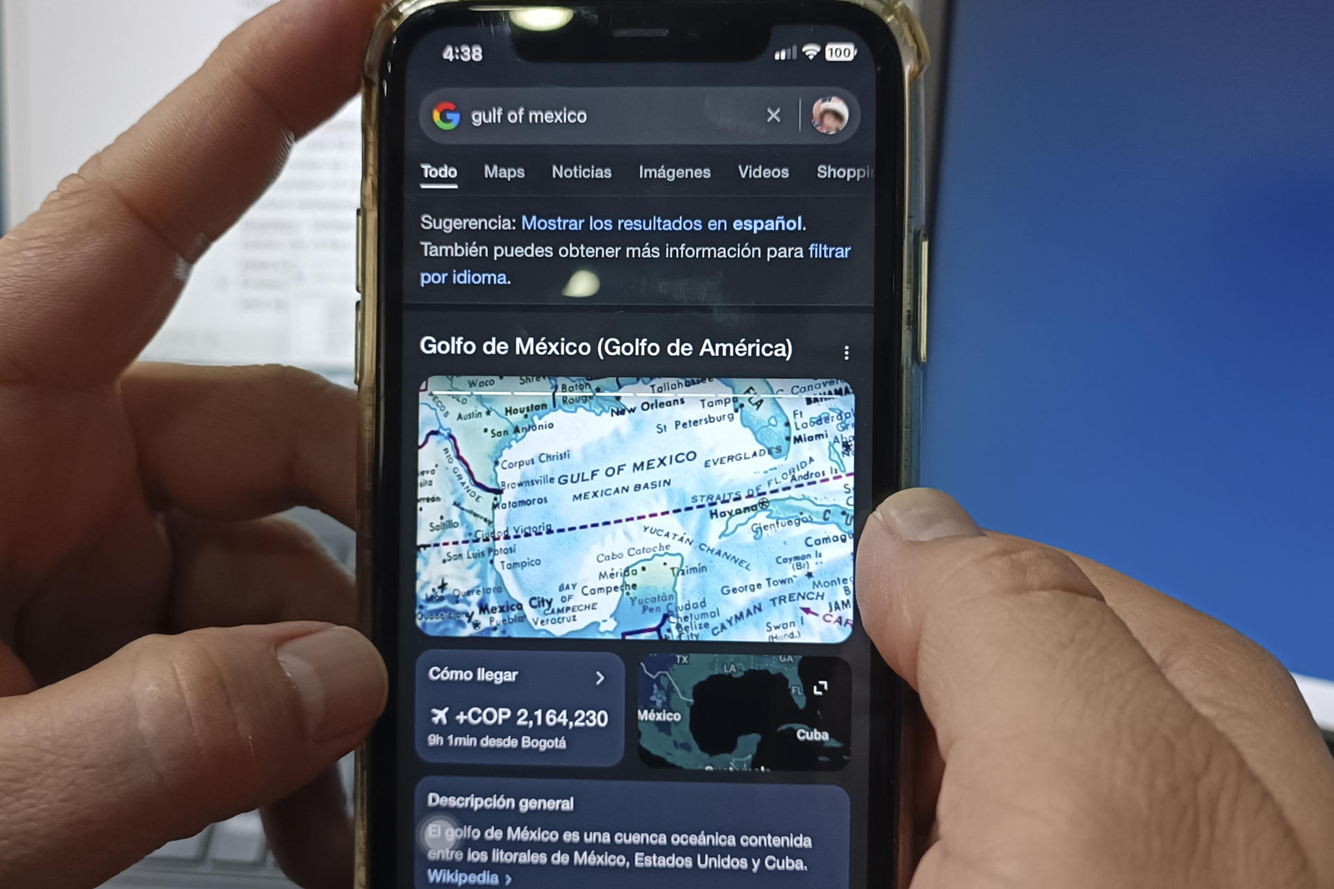Apple también renombra el Golfo de México como Golfo de América