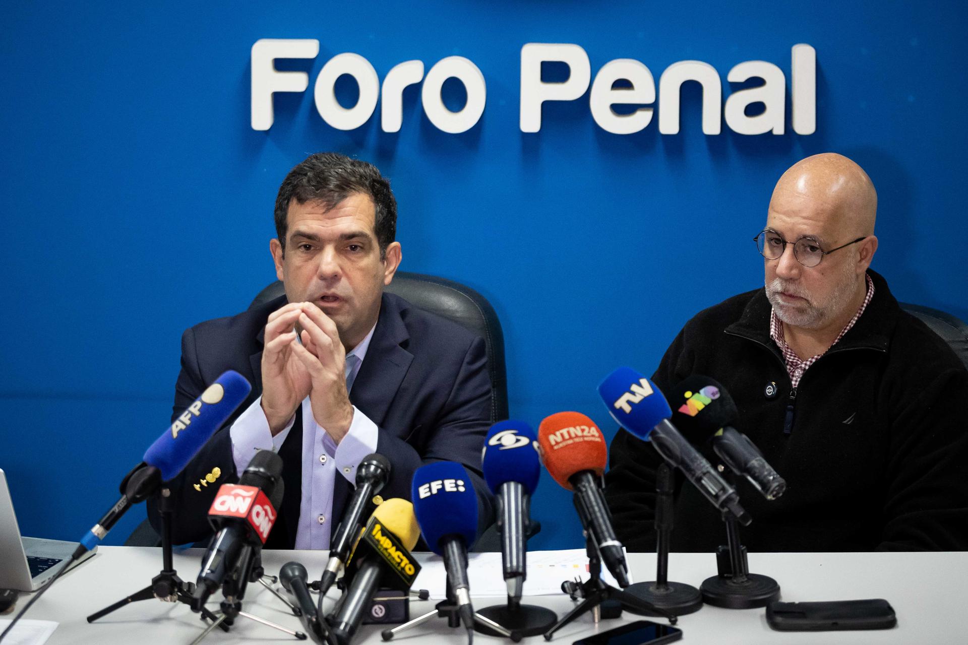 La ONG Foro Penal cifra en 1.061 los "presos políticos" en Venezuela
