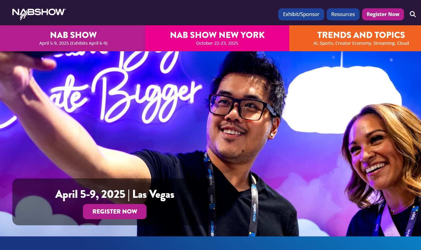 NAB Show 2025 en Las Vegas: Una oportunidad dorada para nuestros ...