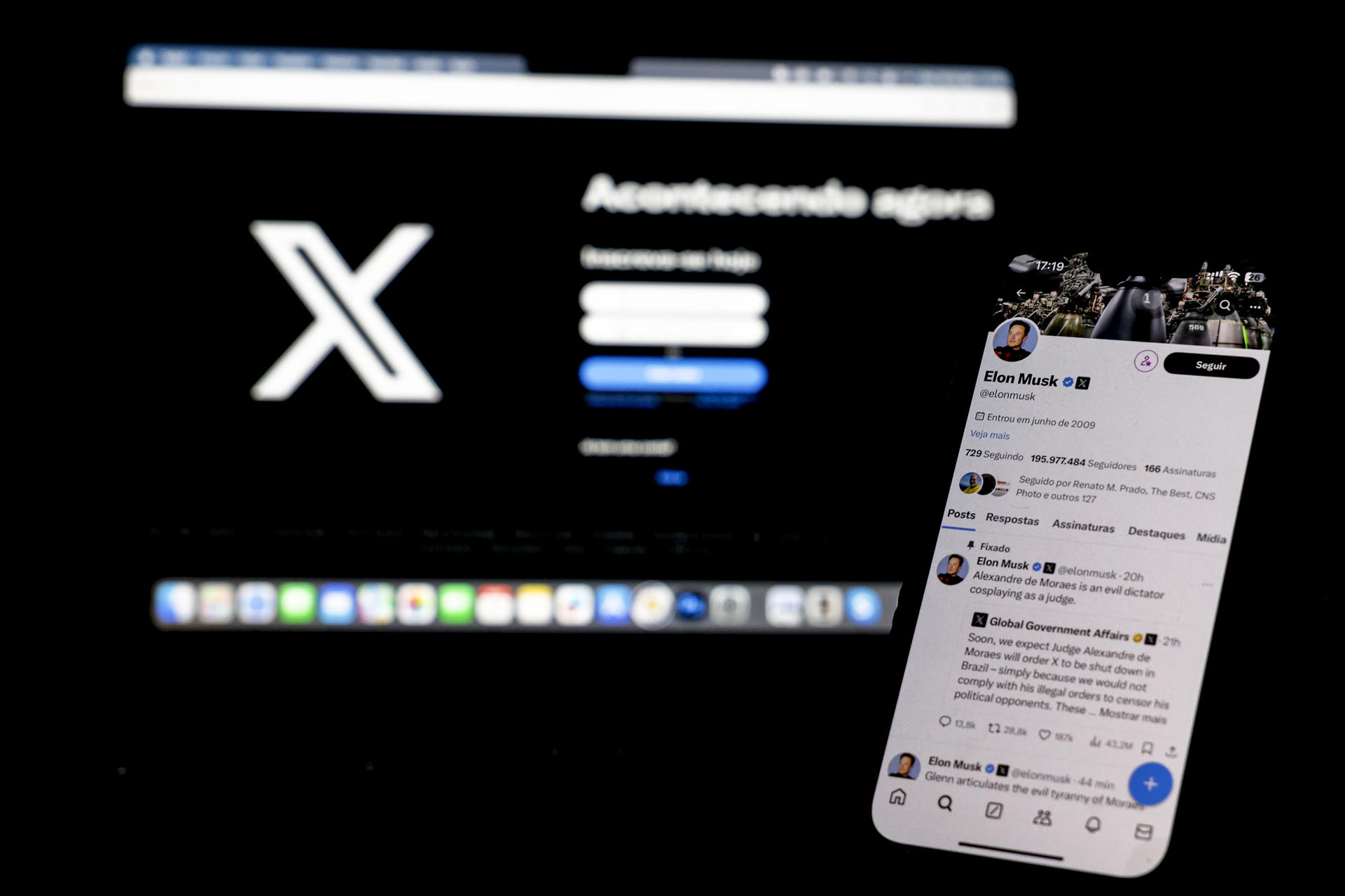 Si la red social X cumple la ley podrá funcionar en Rusia, afirma el Kremlin