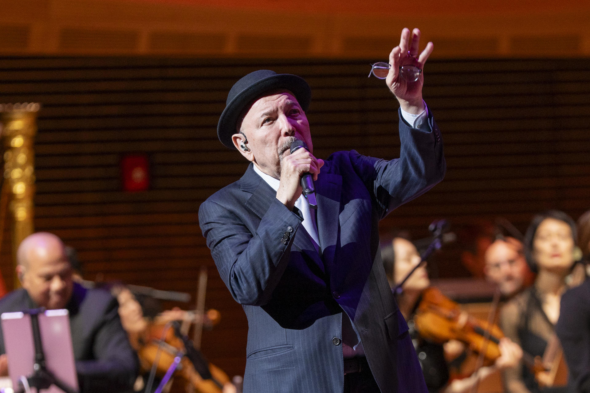 Blades presentó 'Maestra Vida' con sonido sinfónico en el Lincoln Center de Nueva York