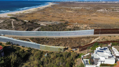 Estados Unidos añadirá más de 10 kilómetros a su muro fronterizo con México