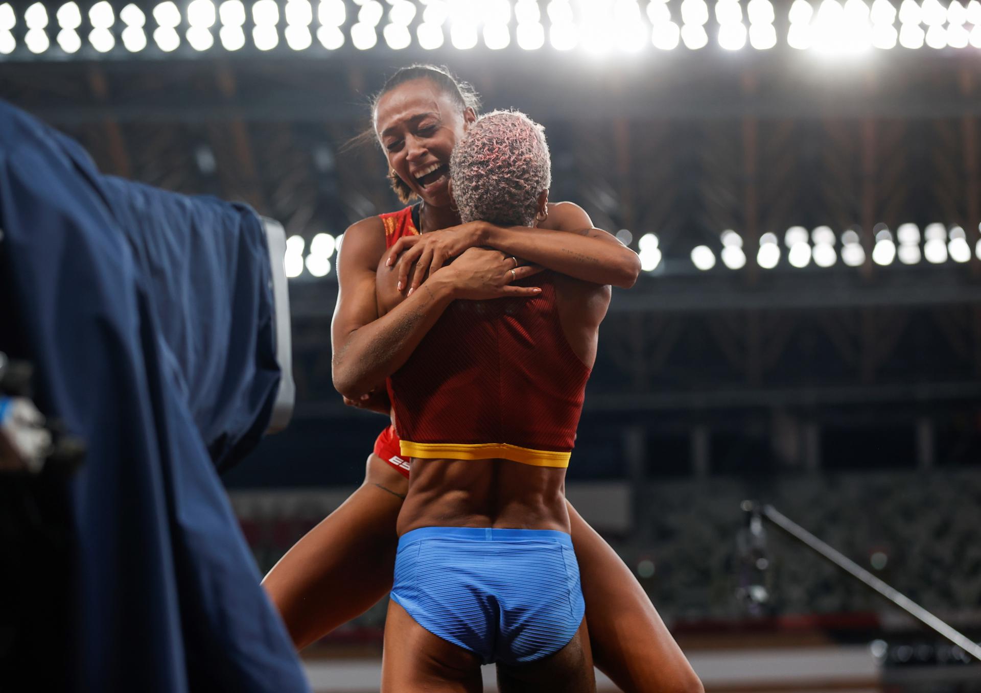 Peleteiro: "Tengo ganas de que vuelva Yulimar para que el triple salto siga en lo más alto"