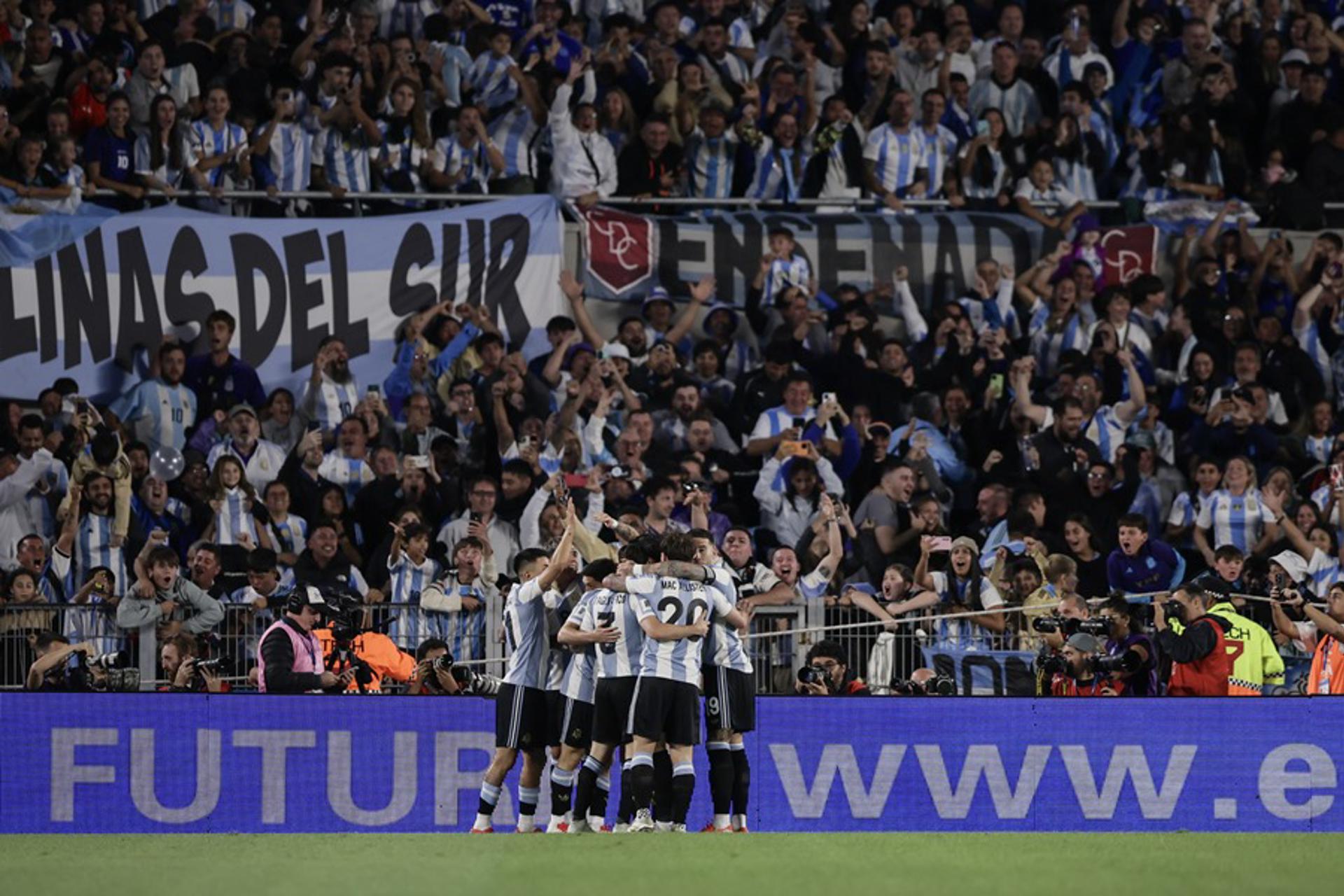 Argentina, sin Messi, a falta de 4 fechas y goleada a Brasil, se mete en el Mundial 2026
