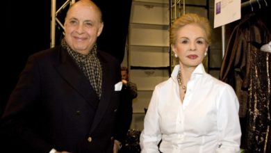 Fallece a los 91 años Reinaldo Herrera, el esposo de la diseñadora Carolina Herrera