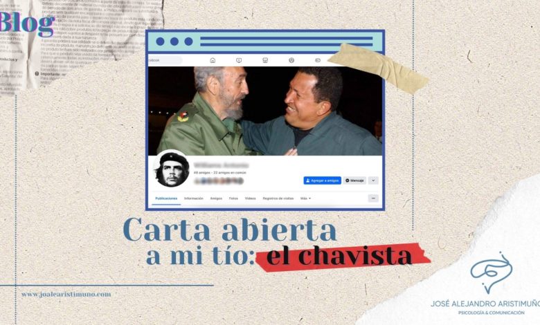 Carta abierta a mi tío: El chavista