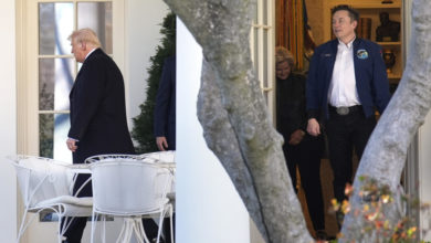 Trump dice a su entorno más cercano que Musk dará un paso al lado pronto, según Politico