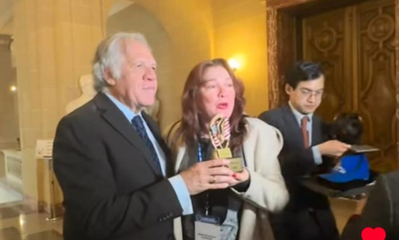 OEA otorgó el "Premio Libertad Venezuela 2025" a María Corina Machado en la II Cumbre de Organizaciones de DD.HH.