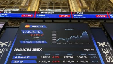 Las bolsas europeas caen en torno al 6 % tras el desplome en Asia por la guerra comercial