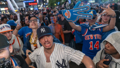 Nueva York se echa a la calle y sueña con los Knicks