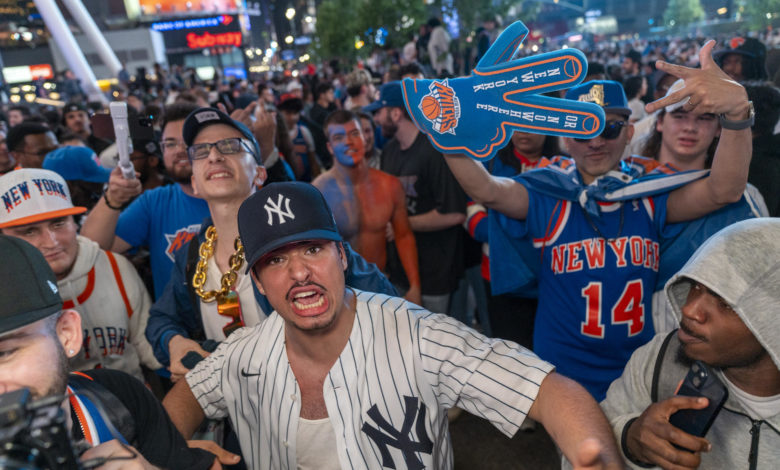 Nueva York se echa a la calle y sueña con los Knicks
