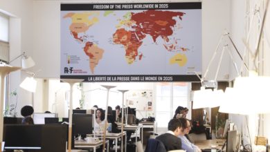 Reporters Without Borders publishes 2025 World Press Freedom Index