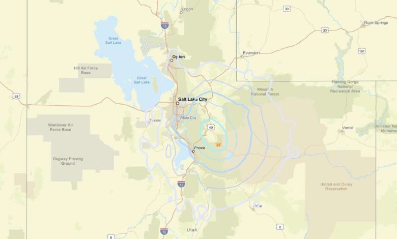 Temblor nocturno sacude Wasatch Front: Sismo de 4,2 se registra cerca de Independence