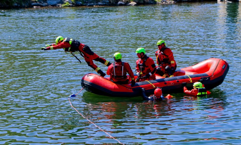 Entrenamiento en el río Provo refuerza técnicas de rescate acuático en Utah