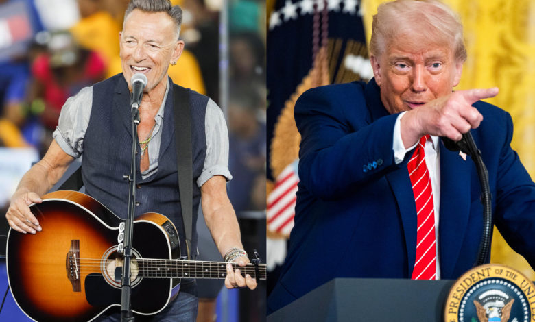 La Federación de Músicos defiende a Swift y Springsteen de los insultos de Trump