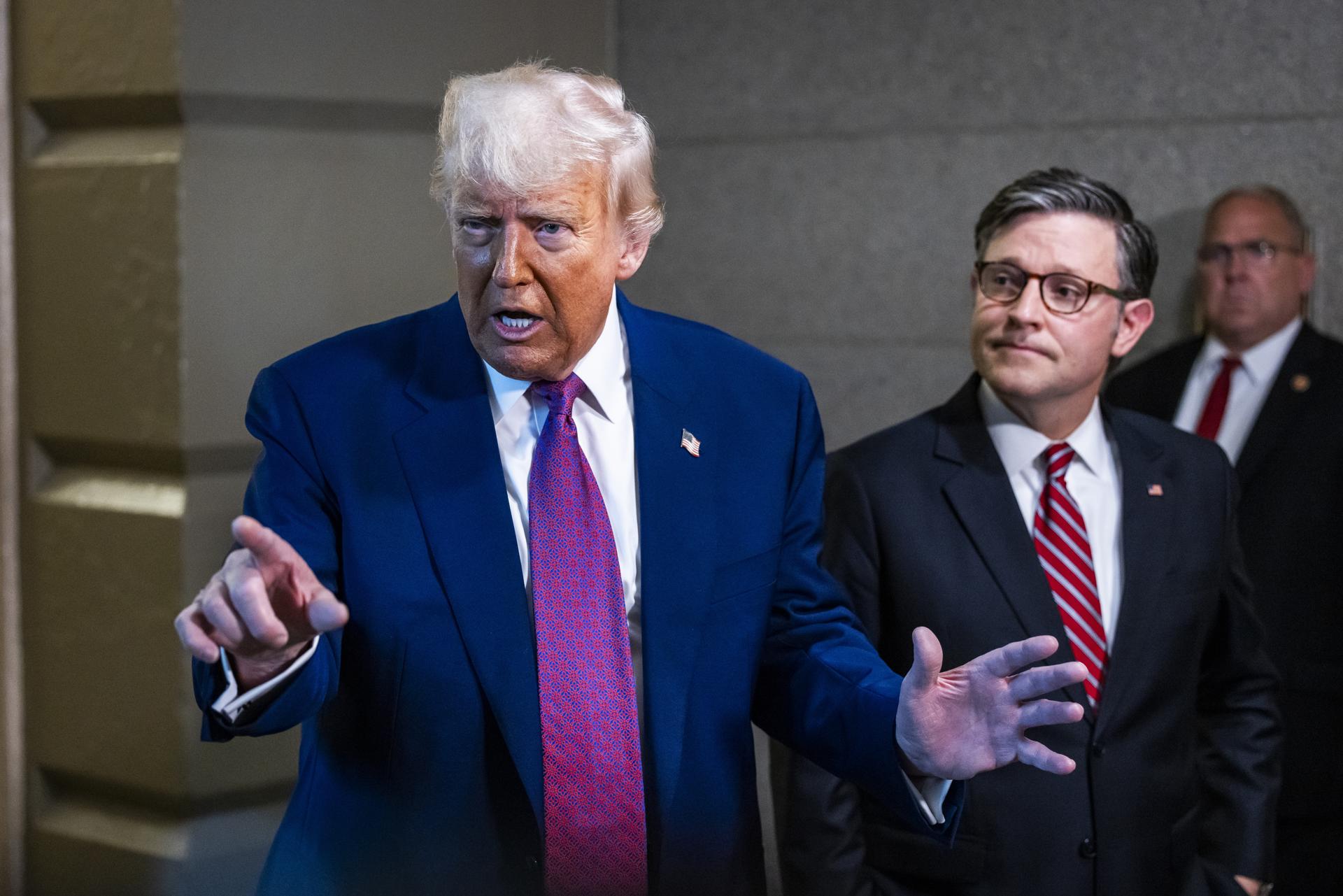 Trump no consigue convencer a todos los republicanos del Congreso sobre su plan fiscal