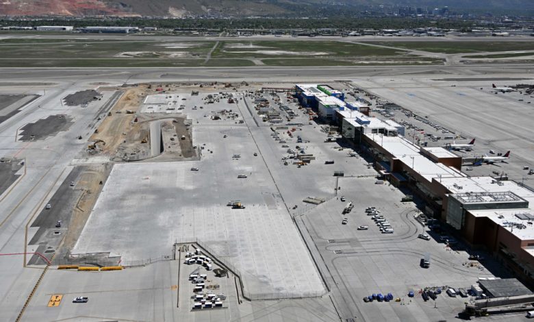 The New SLC se prepara para aterrizar: La fase final toma forma en el Aeropuerto de Salt Lake City