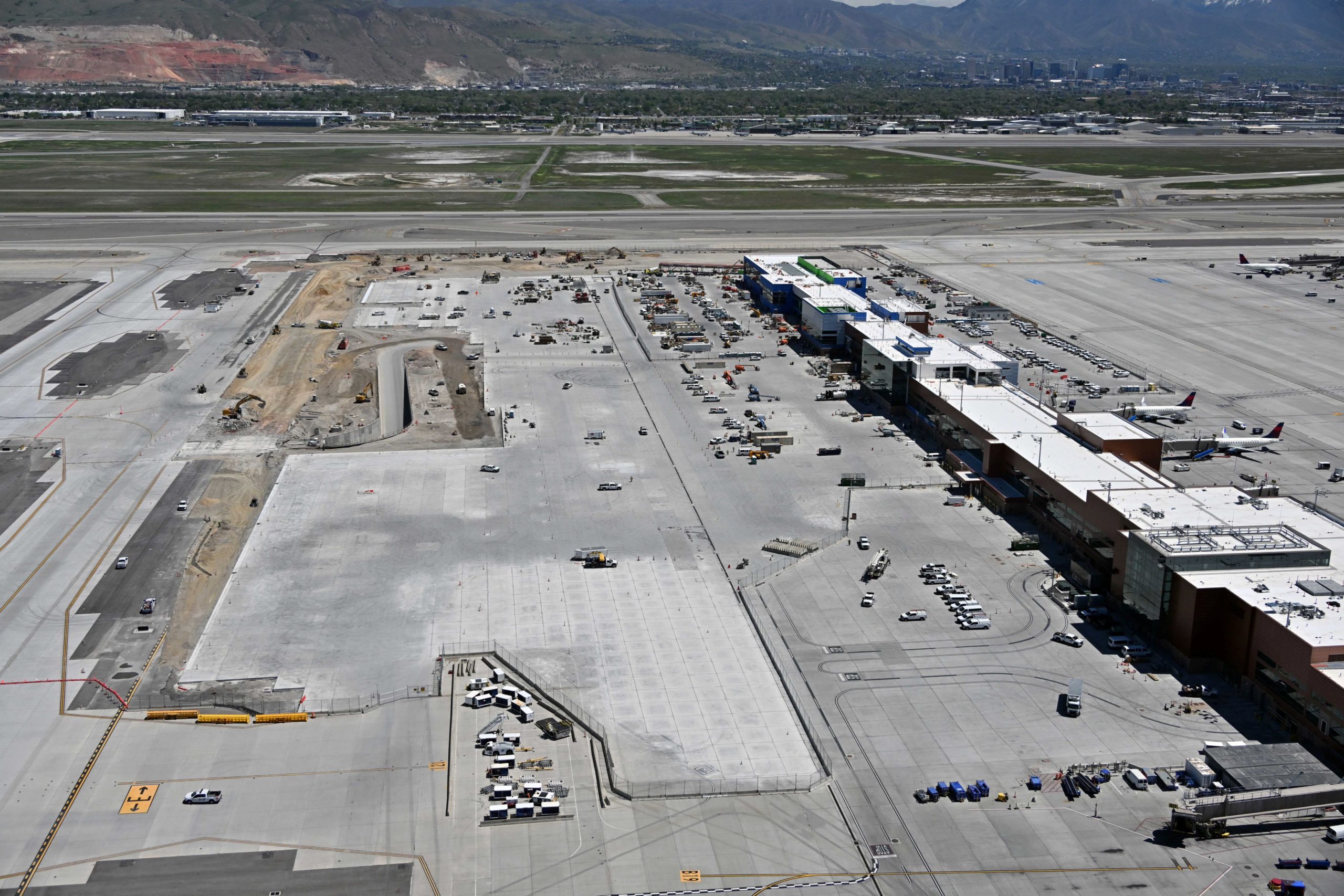 The New SLC se prepara para aterrizar: La fase final toma forma en el Aeropuerto de Salt Lake City