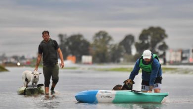 Temporal en provincia de Buenos Aires deja 4.100 evacuados y cuatro personas desaparecidas
