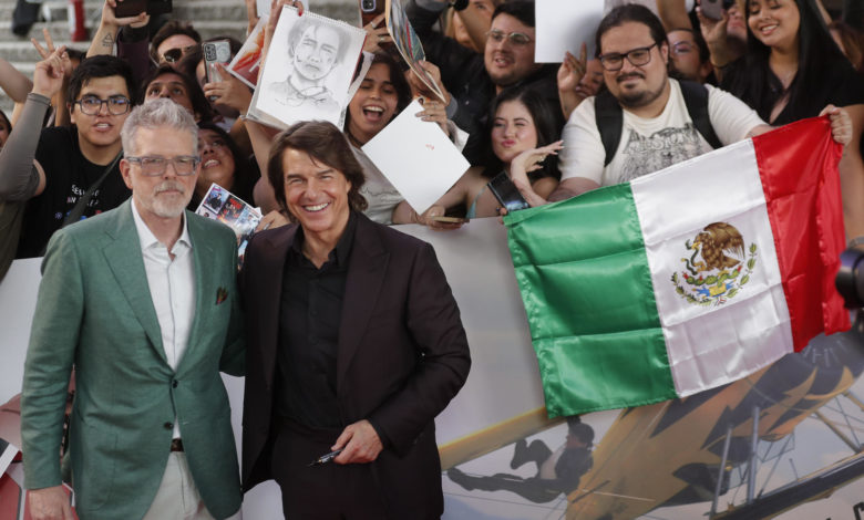 Tom Cruise aterriza en México en el último salto de Misión Imposible: Sentencia Final'