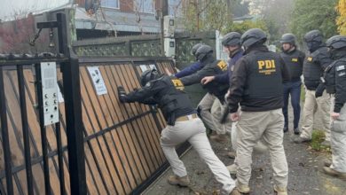 Desmantelan célula del Tren de Aragua en operativo simultáneo con 29 detenidos en Chile
