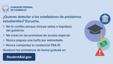 Cómo detectar las estafas de préstamos estudiantiles