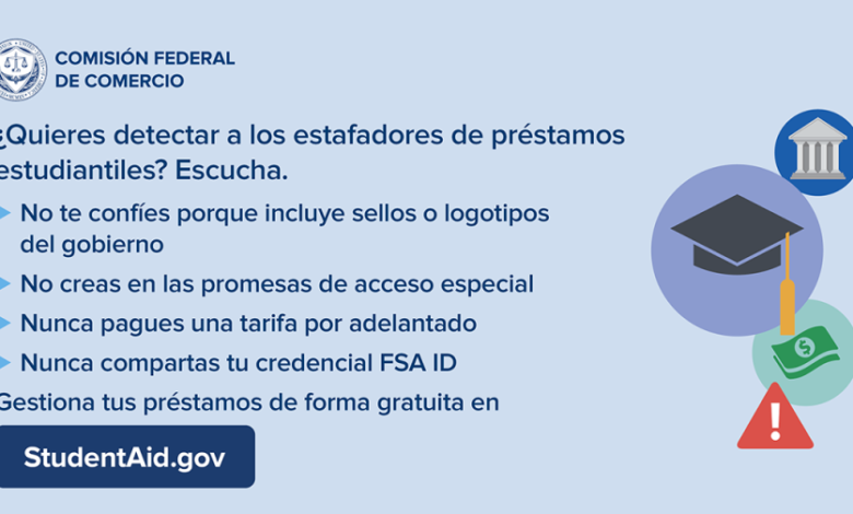 Cómo detectar las estafas de préstamos estudiantiles