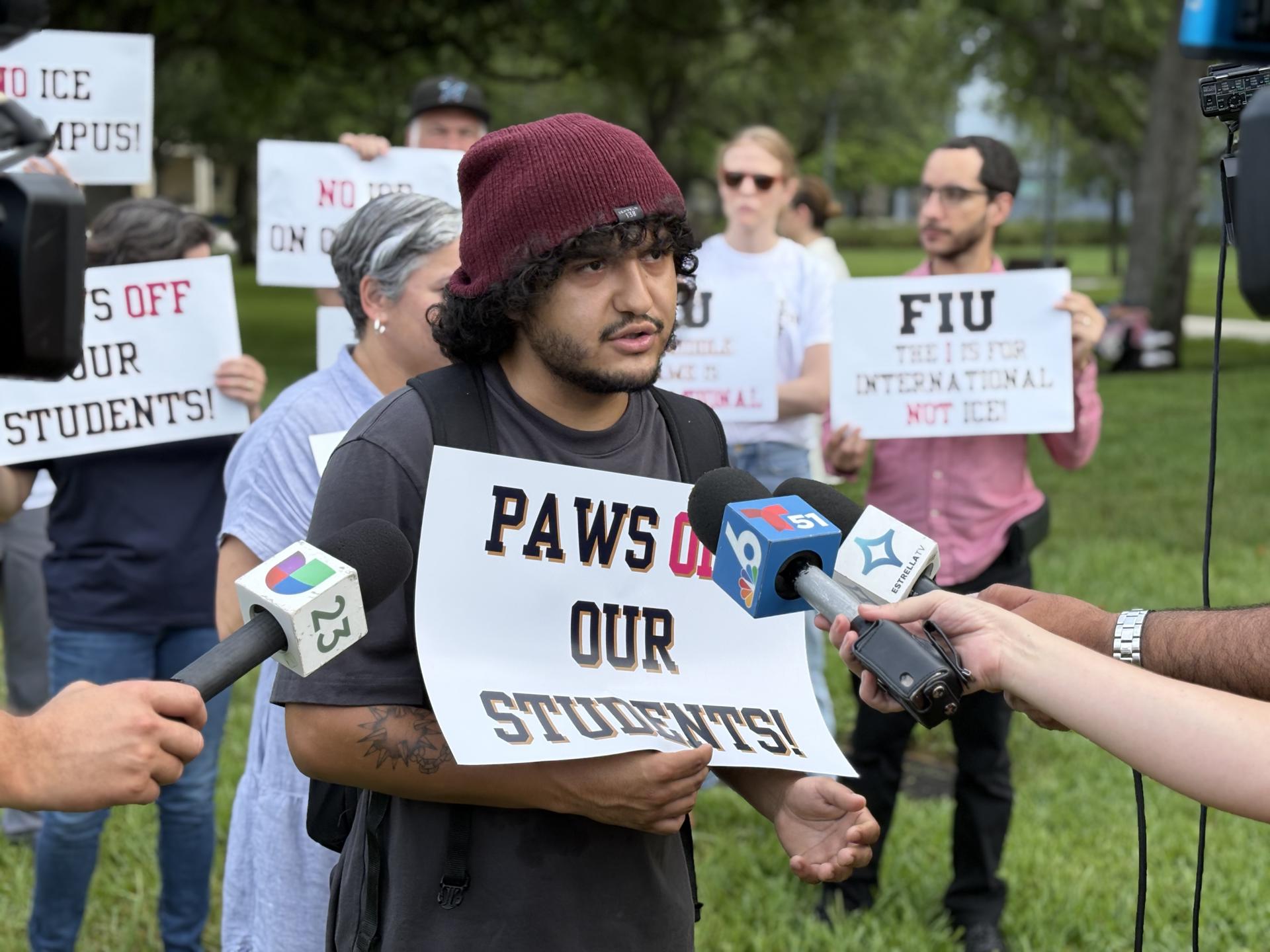 Protestas contra ICE llegan a Florida entre miedo de activistas y advertencia del Gobierno